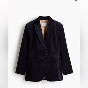 H&M Classic Navy Blue Women's Blazer